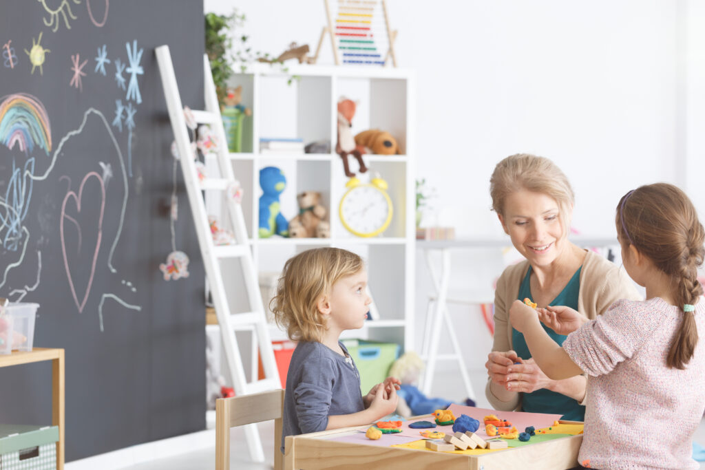 Children in kindergarten